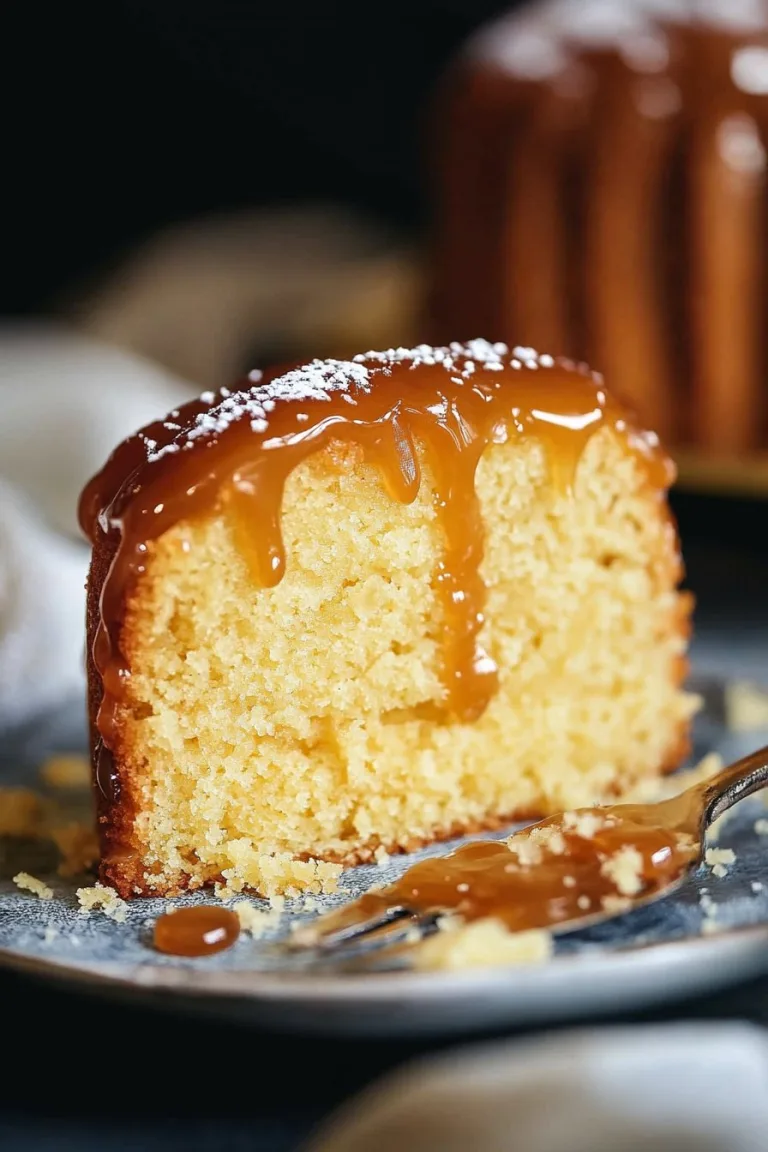 Salted Caramel Kentucky Butter Cake Recipe