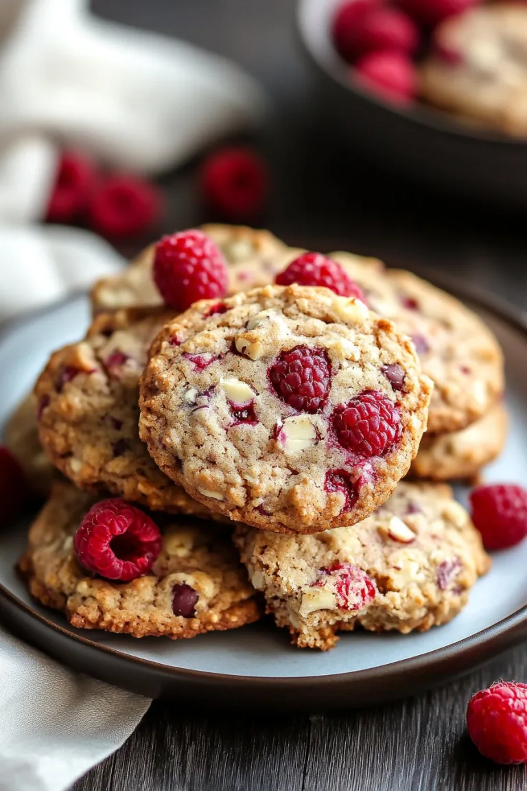 Raspberry Almond Cookies Recipe: Sweet Delight