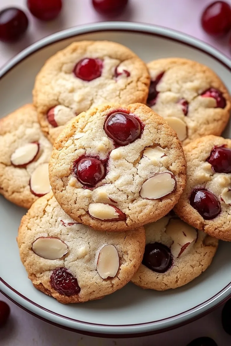 Cherry Almond Cookies Recipe: Sweet and Nutty Delight