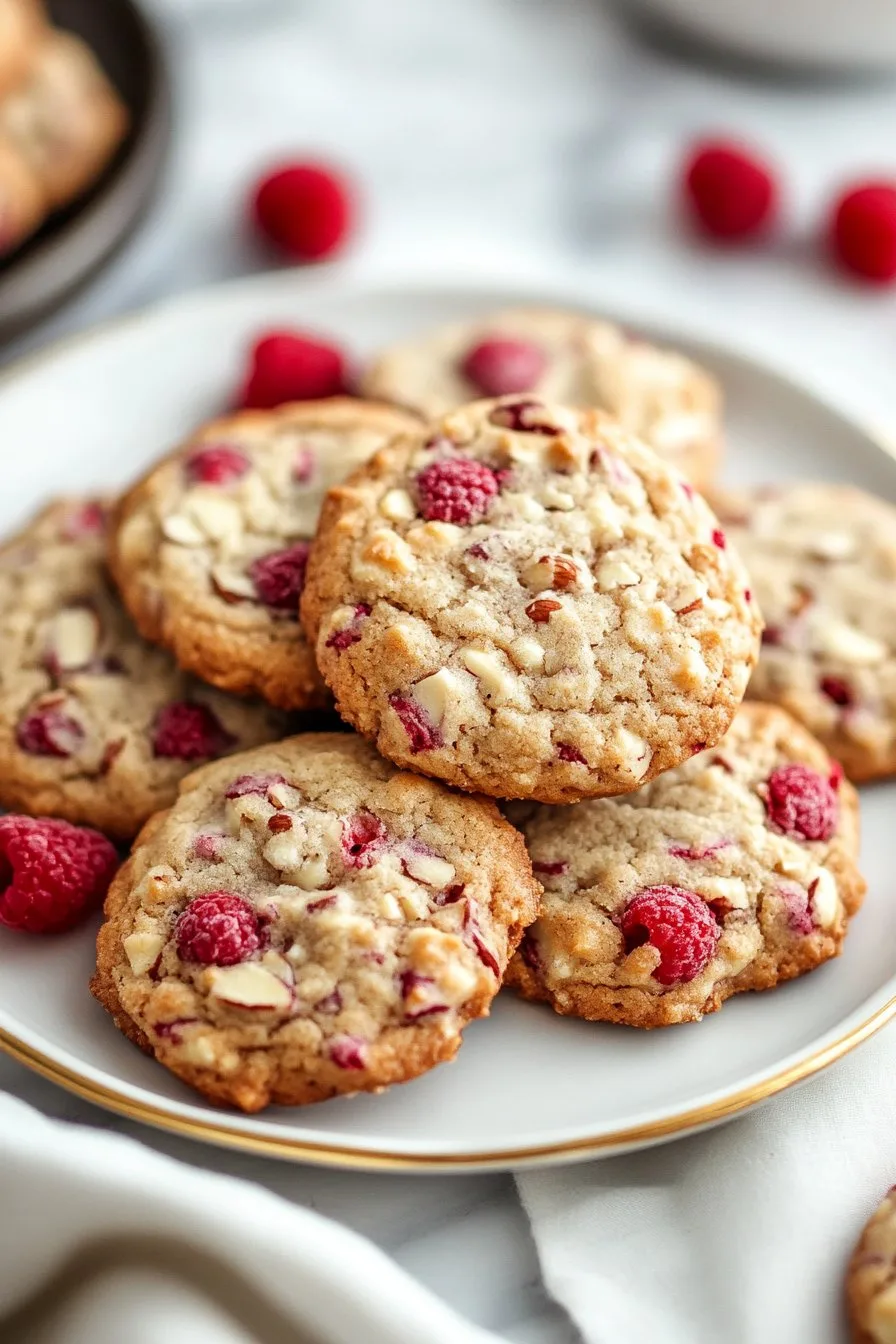 Raspberry Almond Cookies Recipe: Sweet Delight