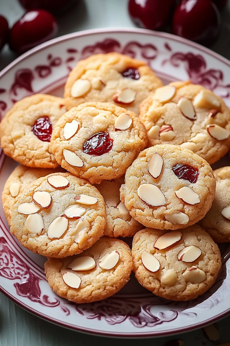 Cherry Almond Cookies Recipe: Sweet and Nutty Delight