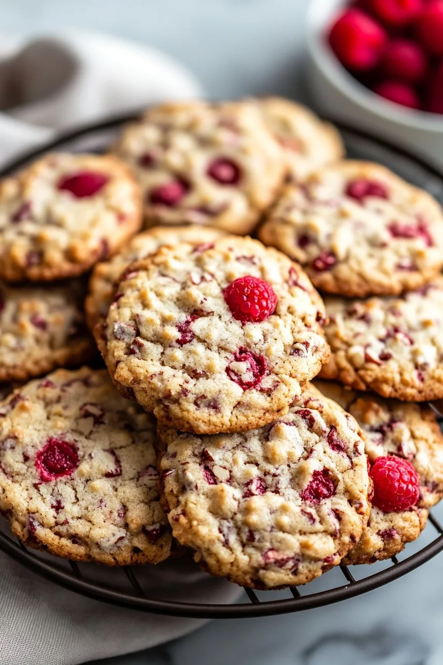 Raspberry Almond Cookies Recipe: Sweet Delight