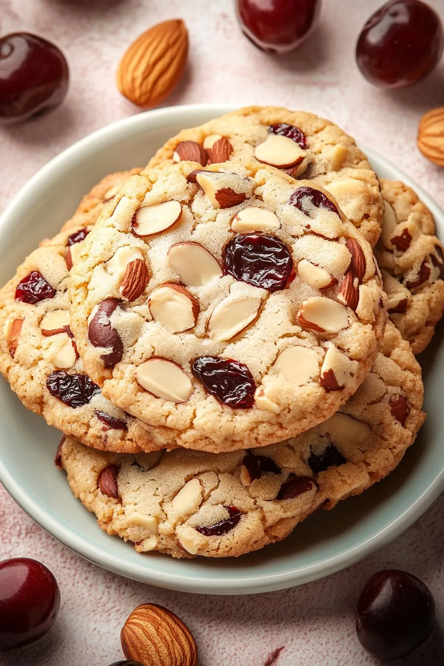 Cherry Almond Cookies Recipe: Sweet and Nutty Delight