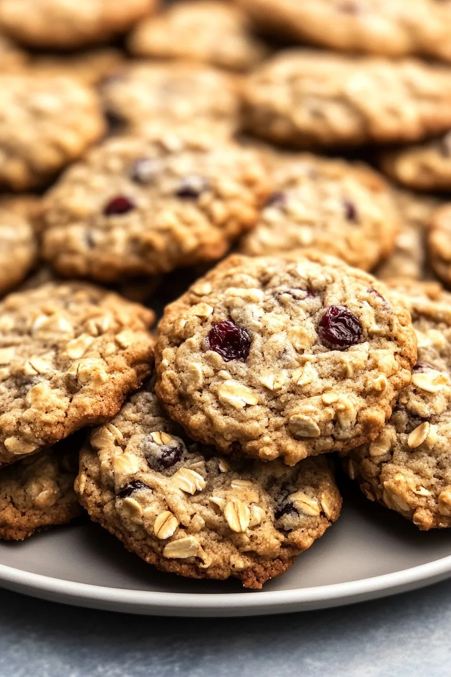 Cranberry Oatmeal Cookies - Easy & Delicious Recipe