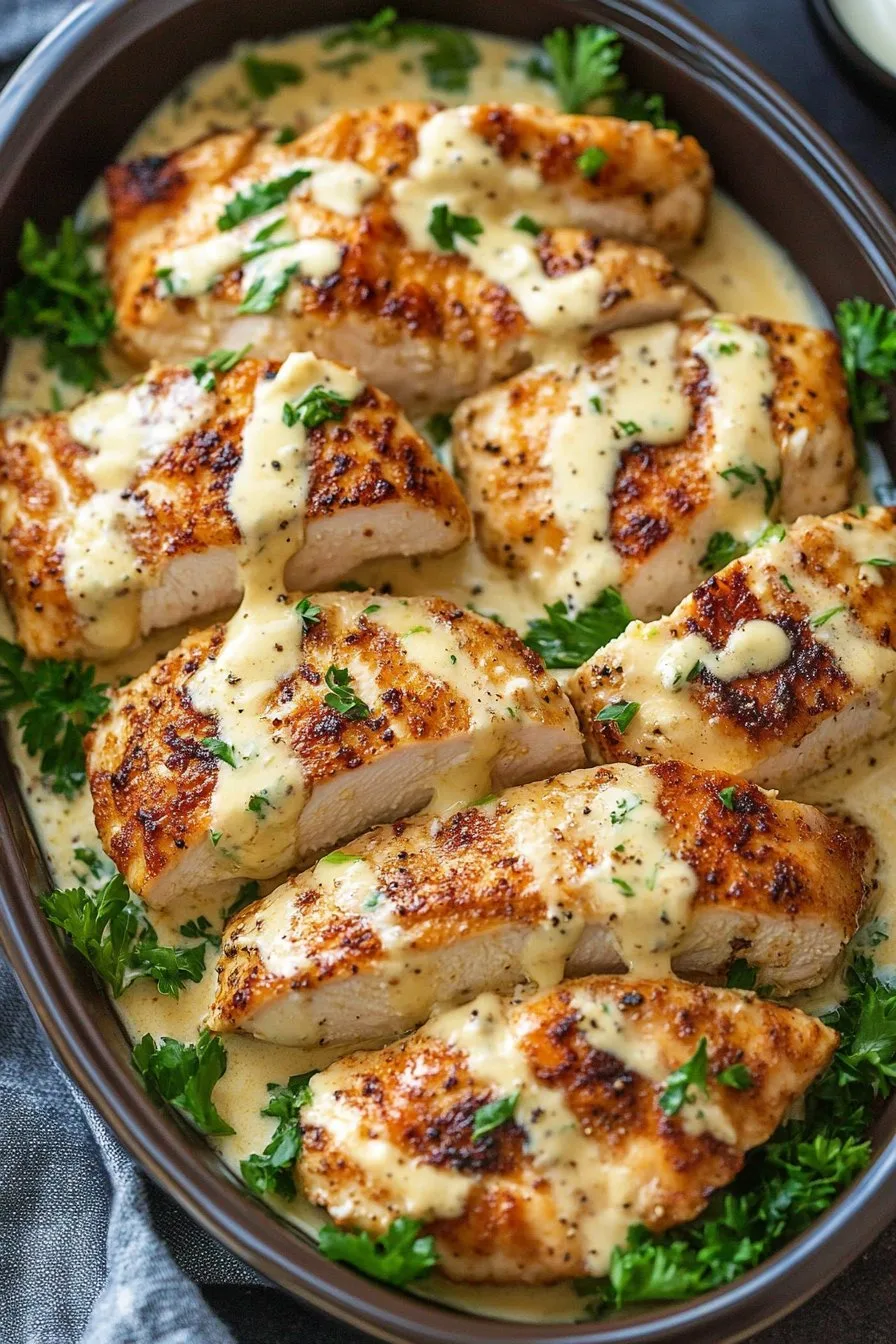 Melt in Your Mouth Caesar Chicken Recipe