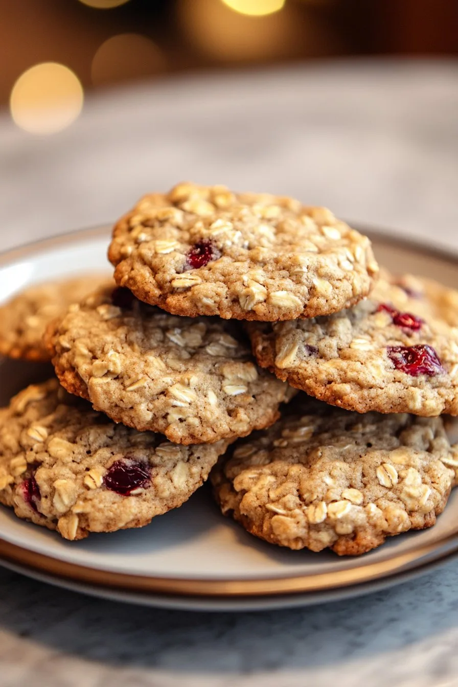 Cranberry Oatmeal Cookies - Easy & Delicious Recipe