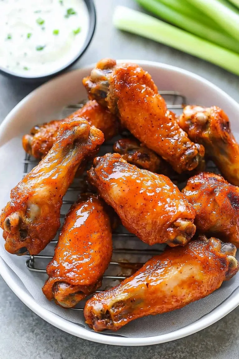 Crispy Oven Baked Chicken Wings Recipe