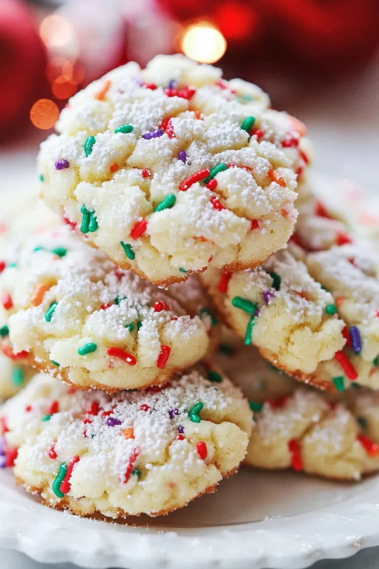 Christmas Gooey Butter Cookies Recipe: A Festive Delight