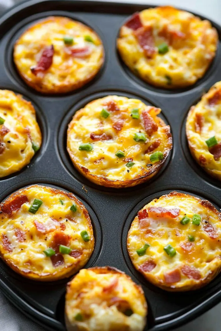 Cottage Cheese Egg Bites in a Muffin Tin Recipe