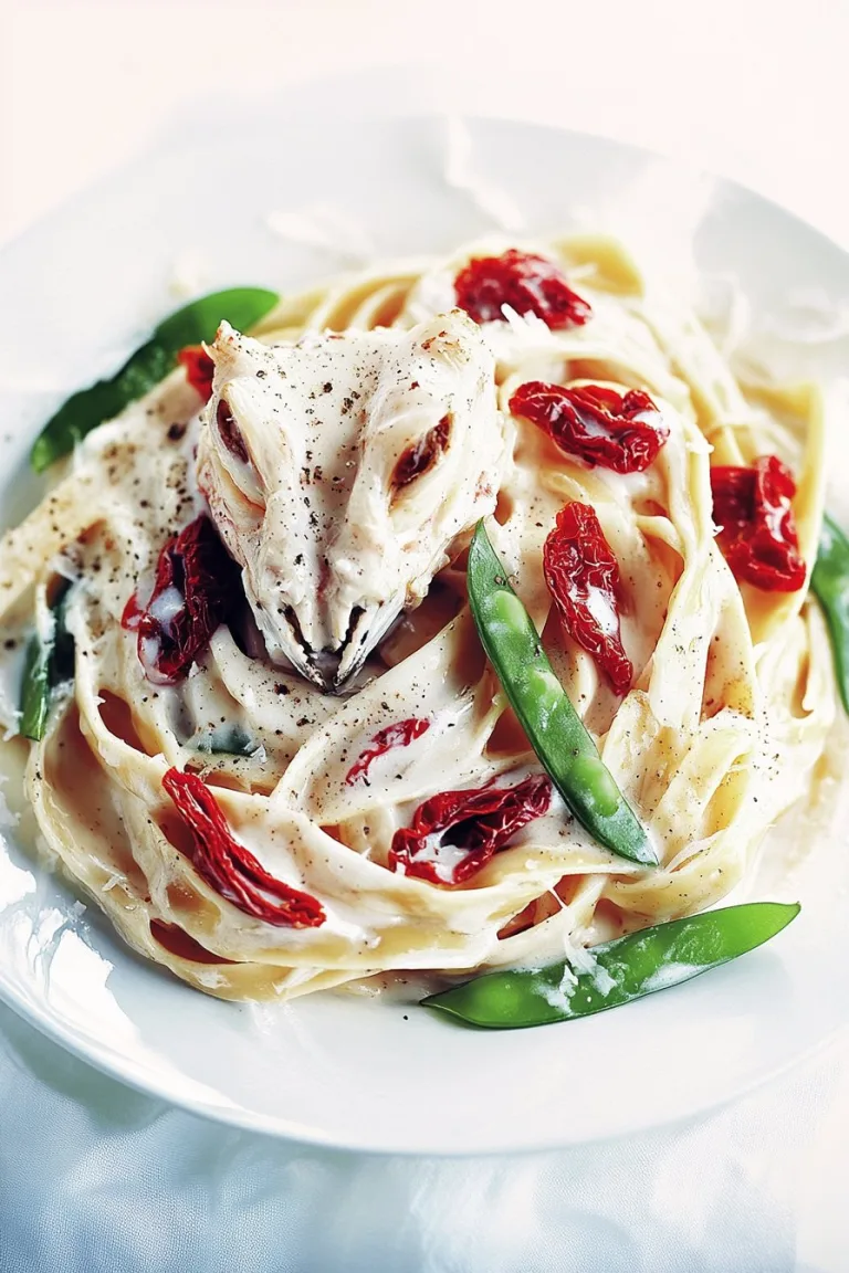 Creamy Crab Fettuccine Alfredo Recipe | Delicious & Easy