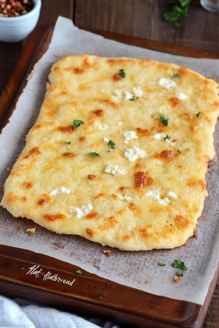 Cottage Cheese Flatbread Recipe – Easy & Delicious