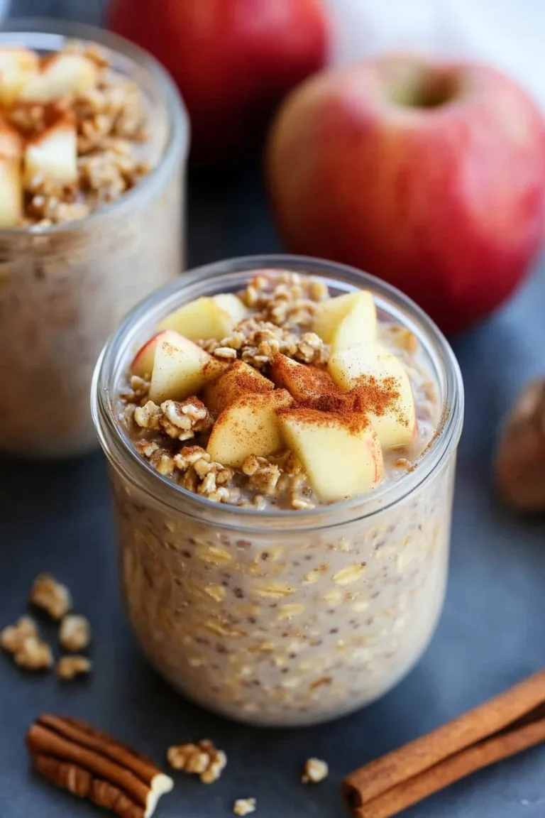 Apple Pie Overnight Oats Recipe: Delicious & Easy Breakfast