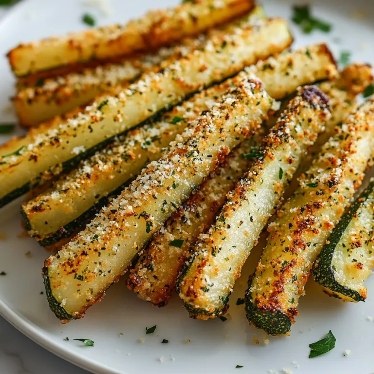 Baked Parmesan Zucchini Recipe: Crispy & Delicious