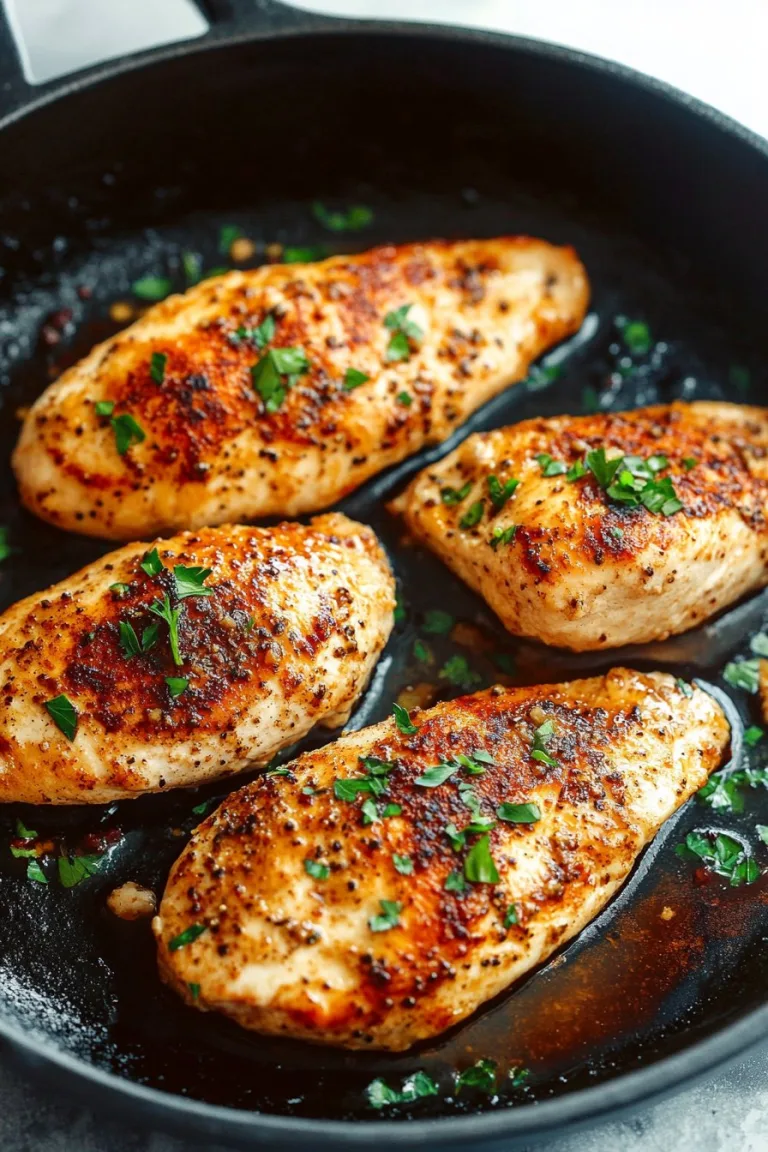 Garlic Butter Baked Chicken Breast Recipe