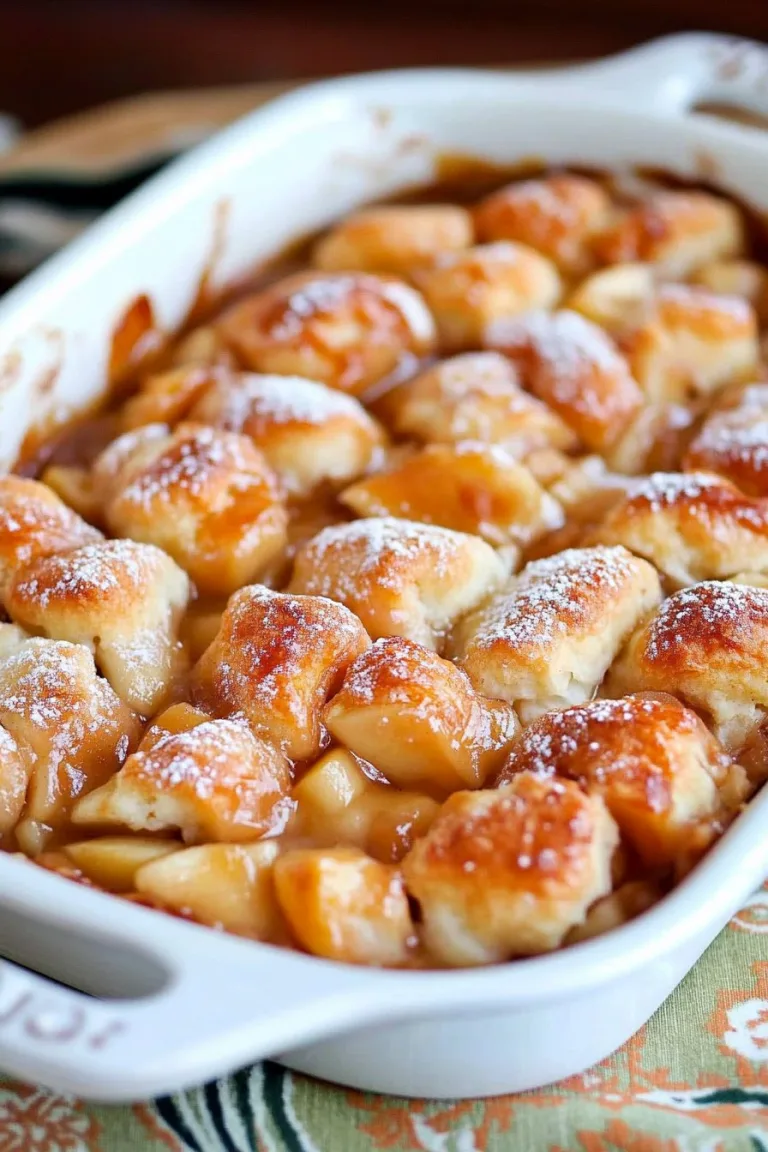 Apple Bubble Up Casserole Recipe: Easy & Delicious
