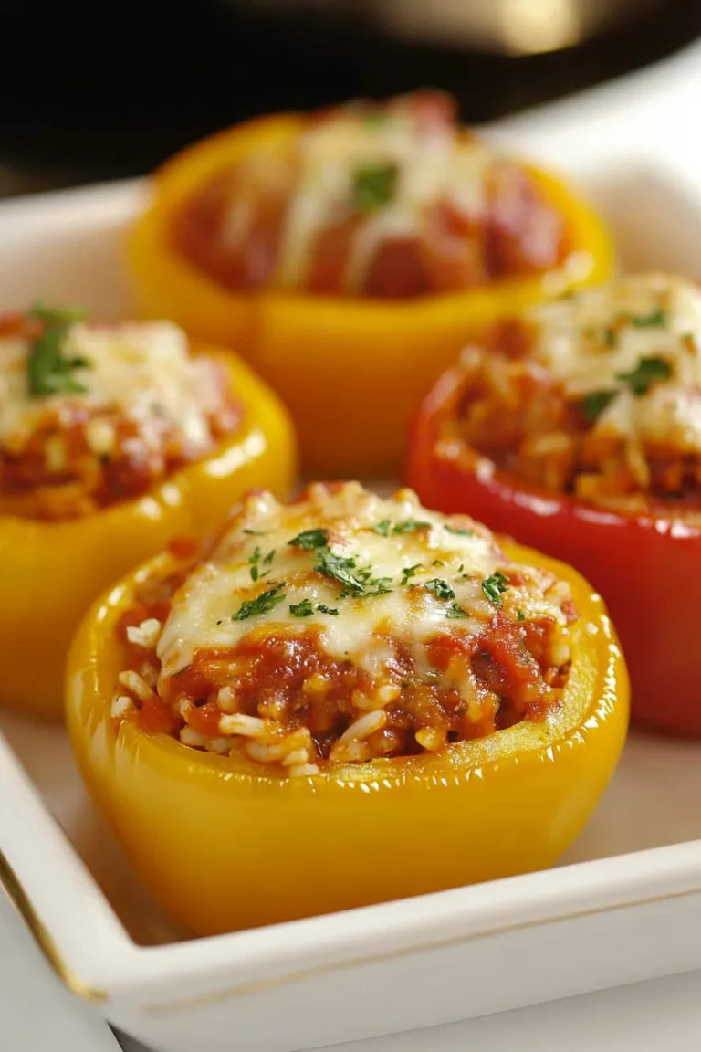 Homemade Homestyle Stuffed Bell Peppers Recipe