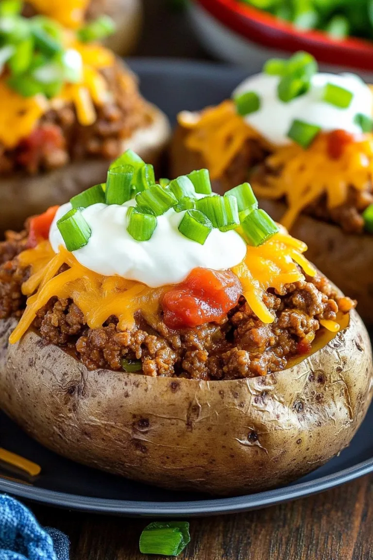 Taco Stuffed Baked Potatoes Recipe Guide