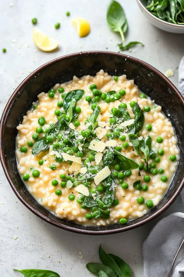 Creamy Spring Pea Risotto: A Home Cook’s Guide