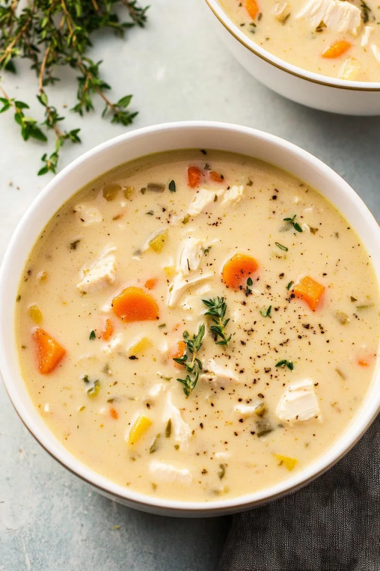 Instant Pot Chicken Pot Pie Soup for Cozy Nights