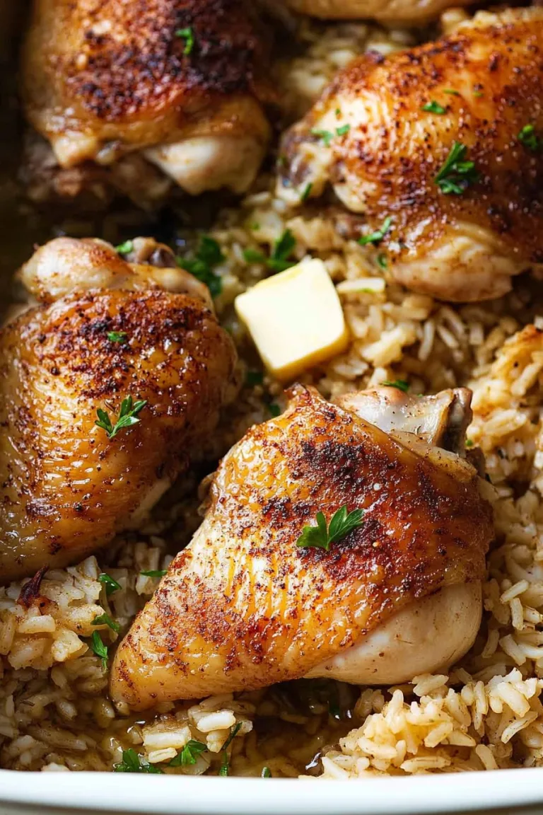 Oven Baked Chicken and Rice: Easy, Delicious Recipe