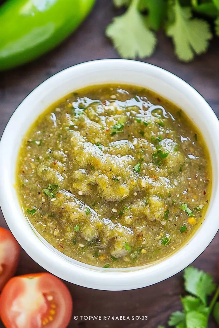 Roasted Tomatillo Salsa