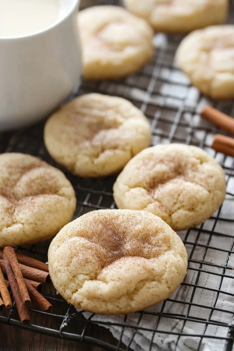 Eggnog Snickerdoodle Cookies: Delicious Holiday Treats