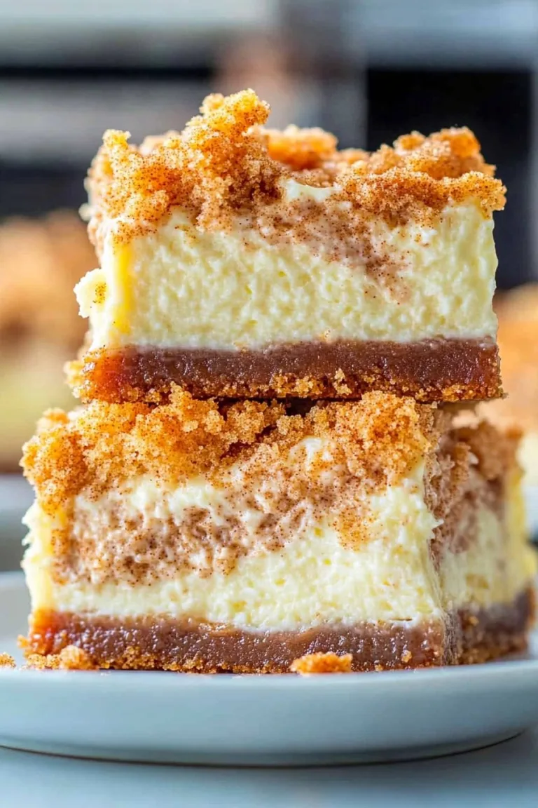 Blender Cinnamon Roll Cheesecake
