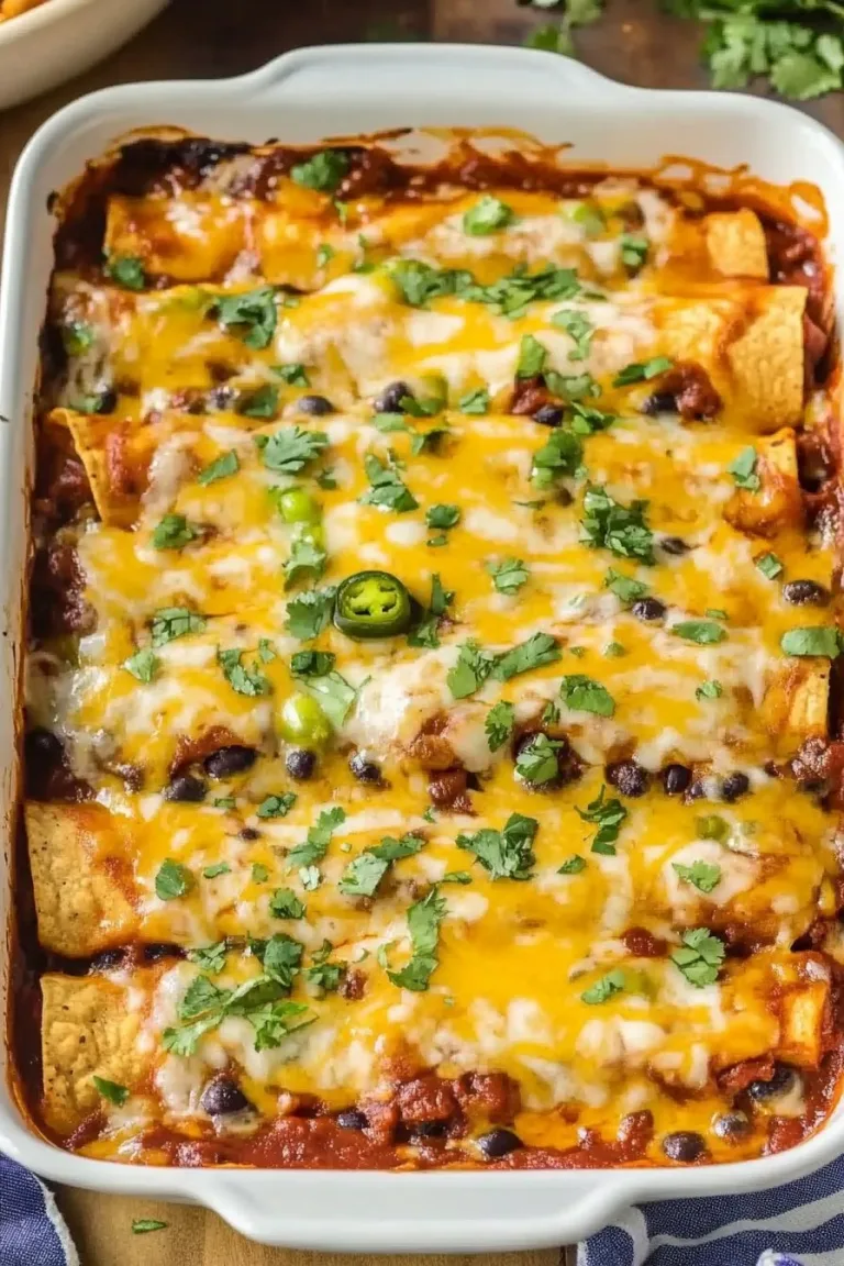 Beef Enchilada Casserole