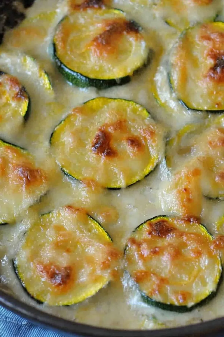 Zucchini and Squash Au Gratin