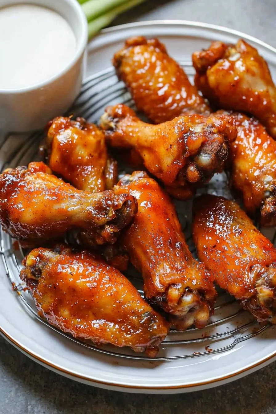 Crispy Oven Baked Chicken Wings Recipe