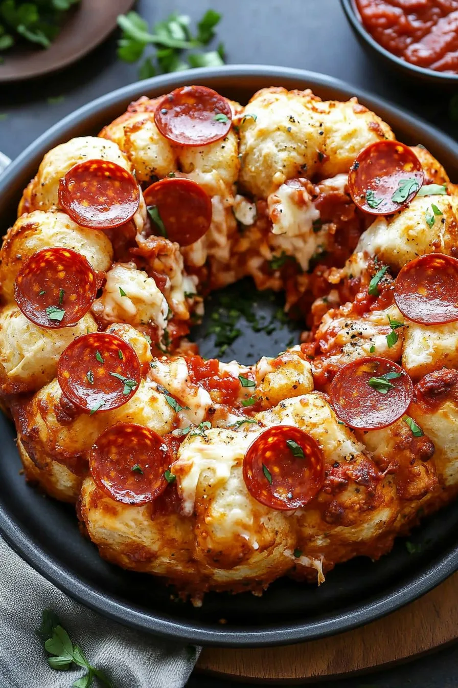 Pizza Monkey Bread Recipe: Easy & Delicious Party Treat