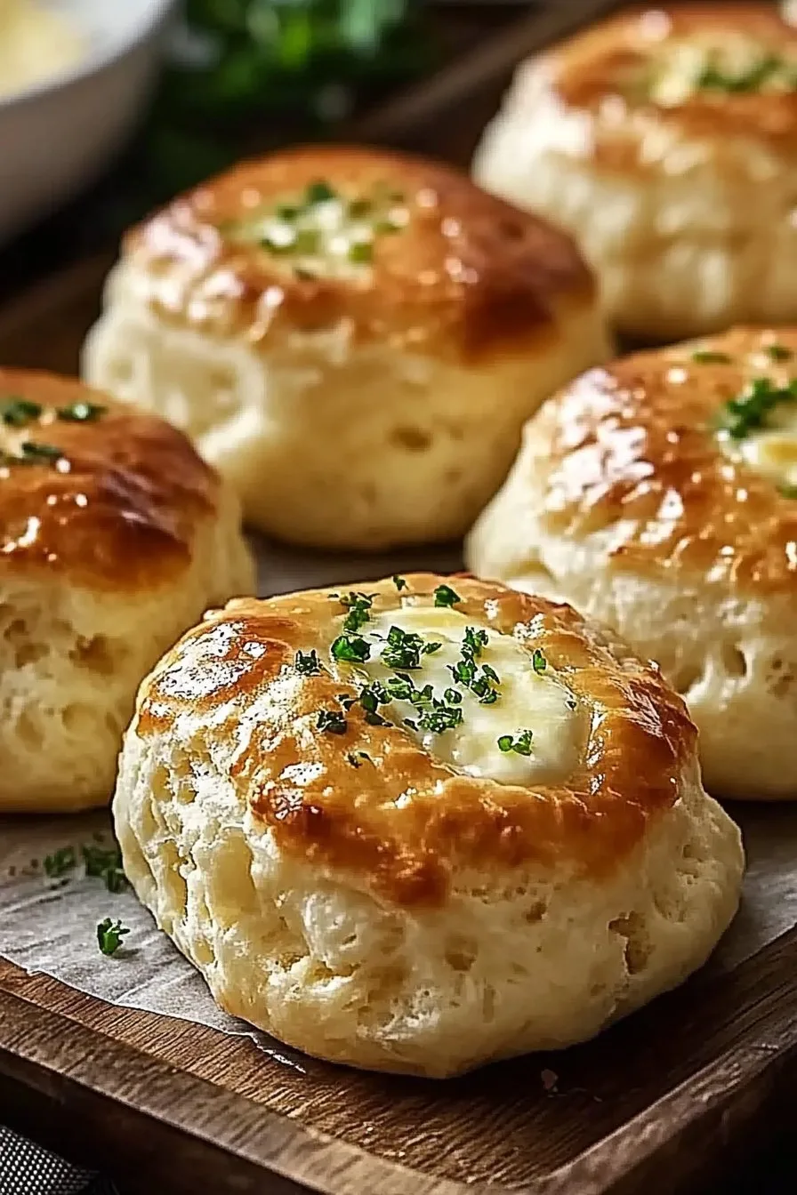 Garlic Butter Cheese Bombs with Pillsbury Biscuits Recipe