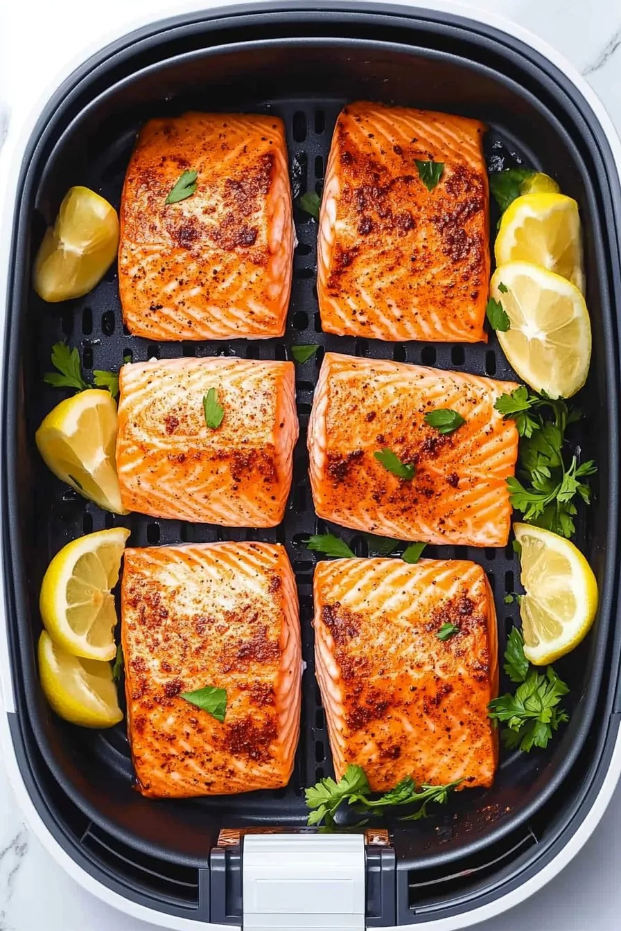 Healthy Air Fryer Salmon Recipe - Quick & Delicious