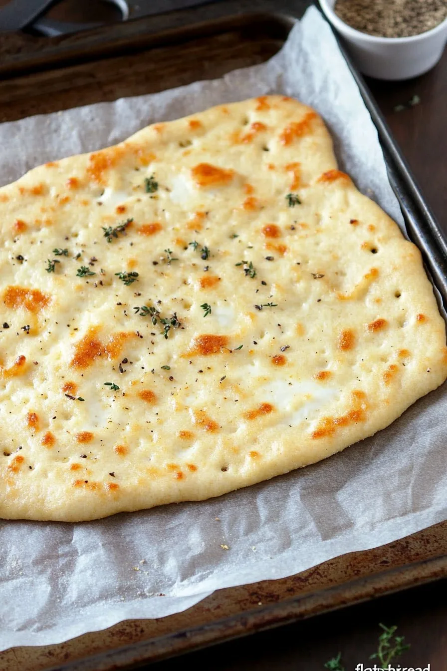 Cottage Cheese Flatbread Recipe - Easy & Delicious