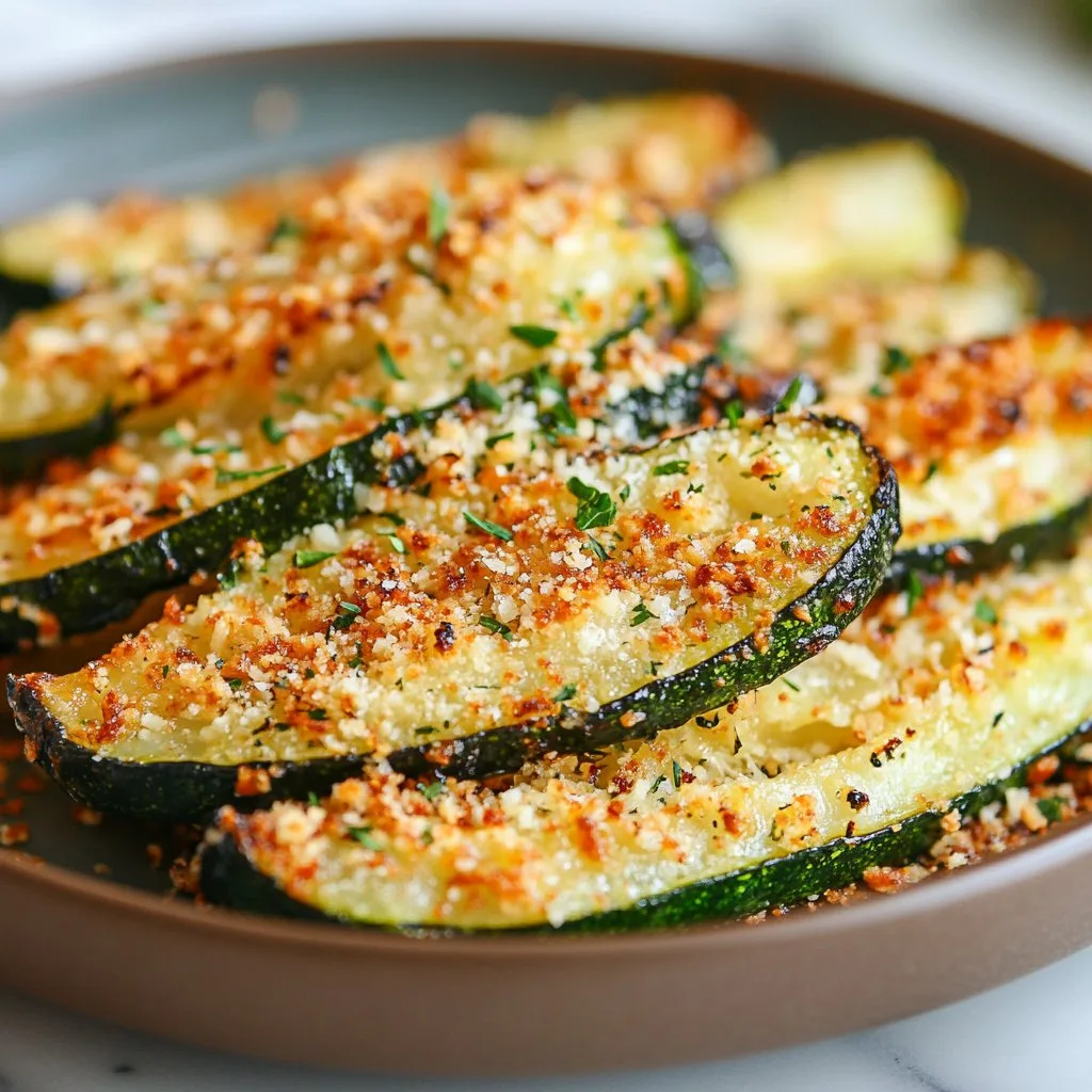 BAKED PARMESAN ZUCCHINI