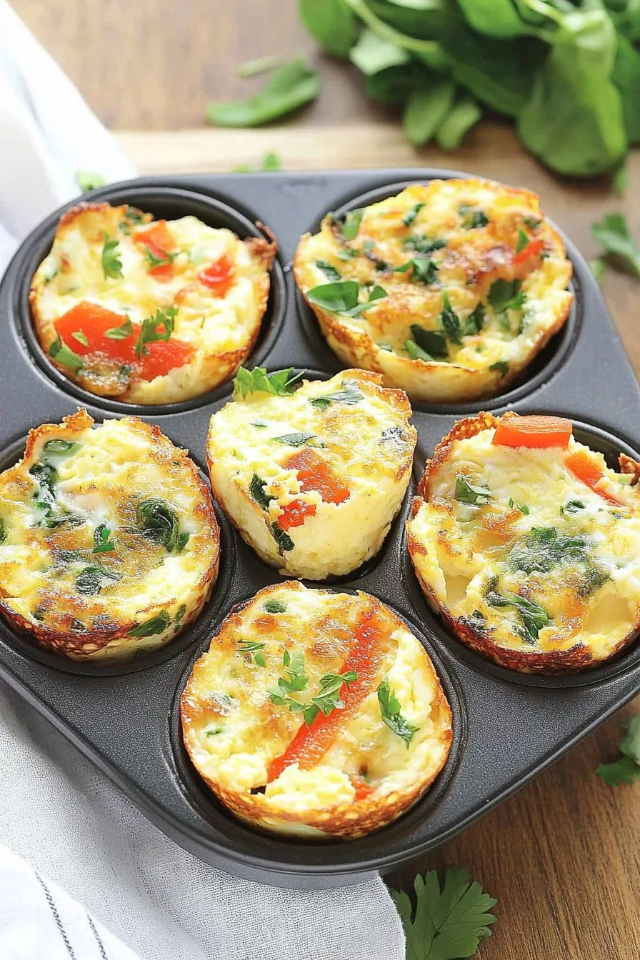 Oven Baked Egg White Bites