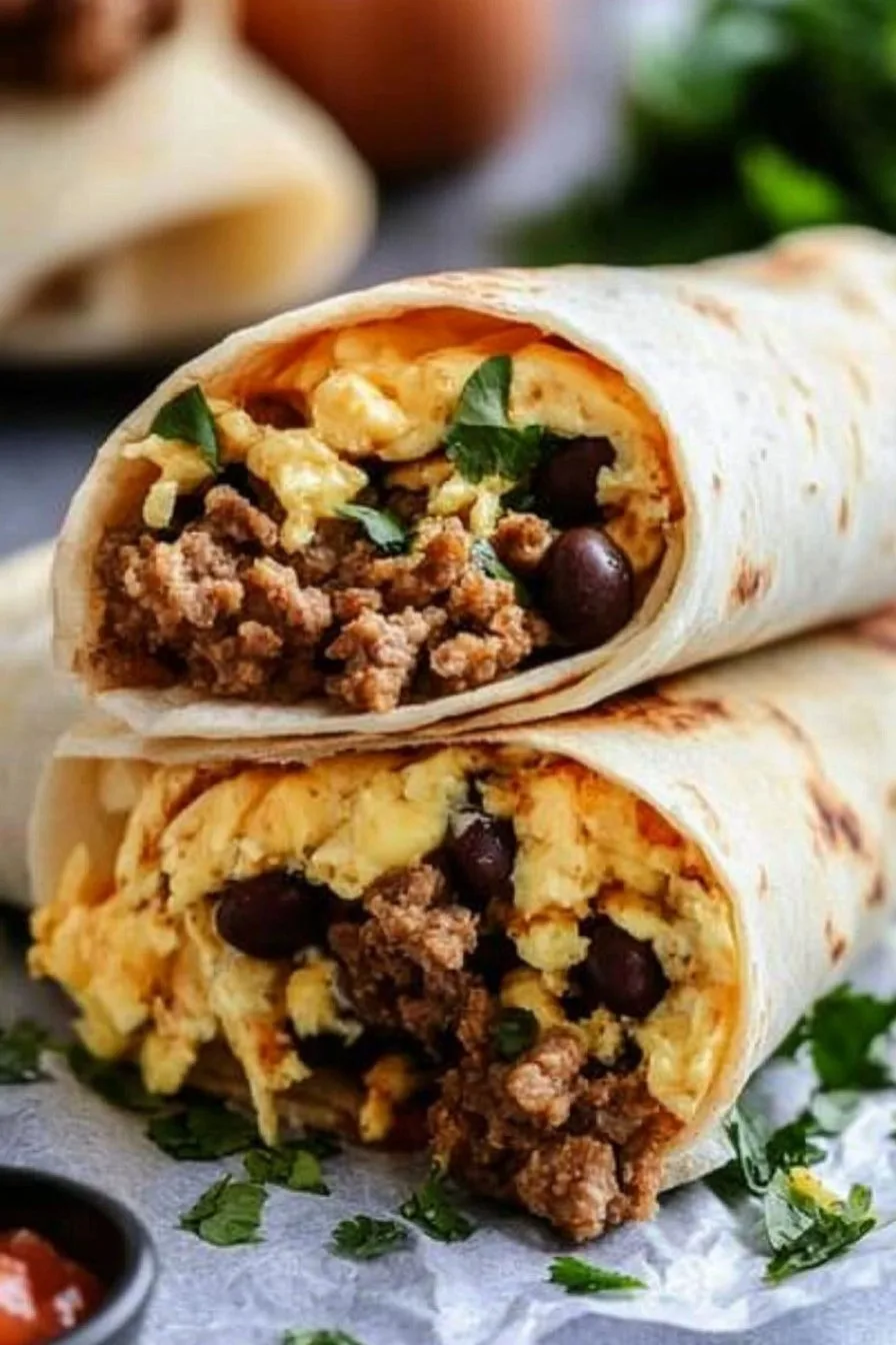 High-Protein Breakfast Burrito