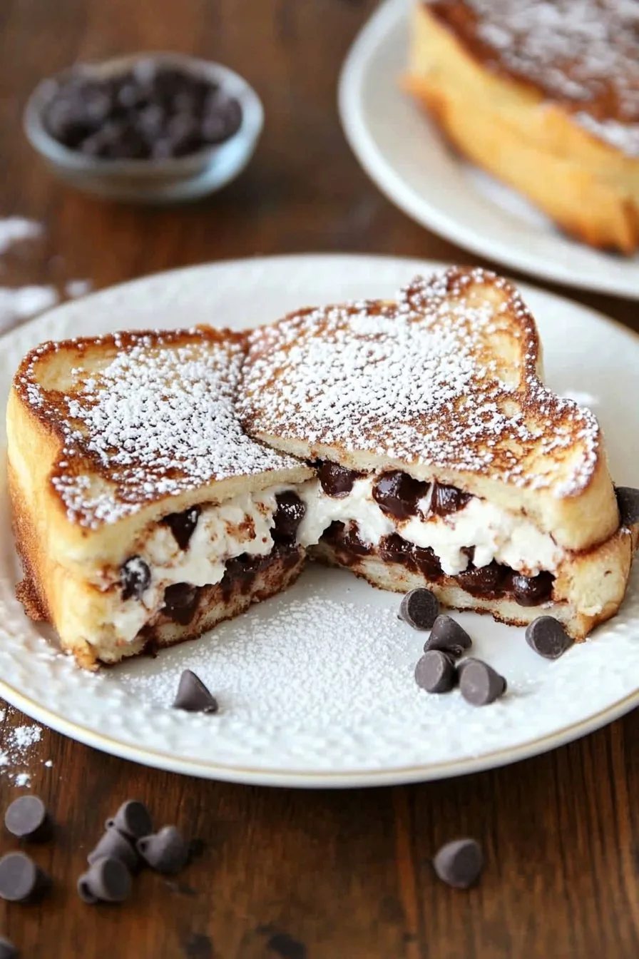 Decadent Cannoli Stuffed French Toast Recipe