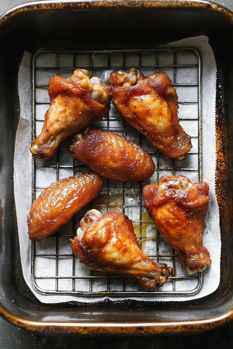 Crispy Oven Baked Chicken Wings Recipe