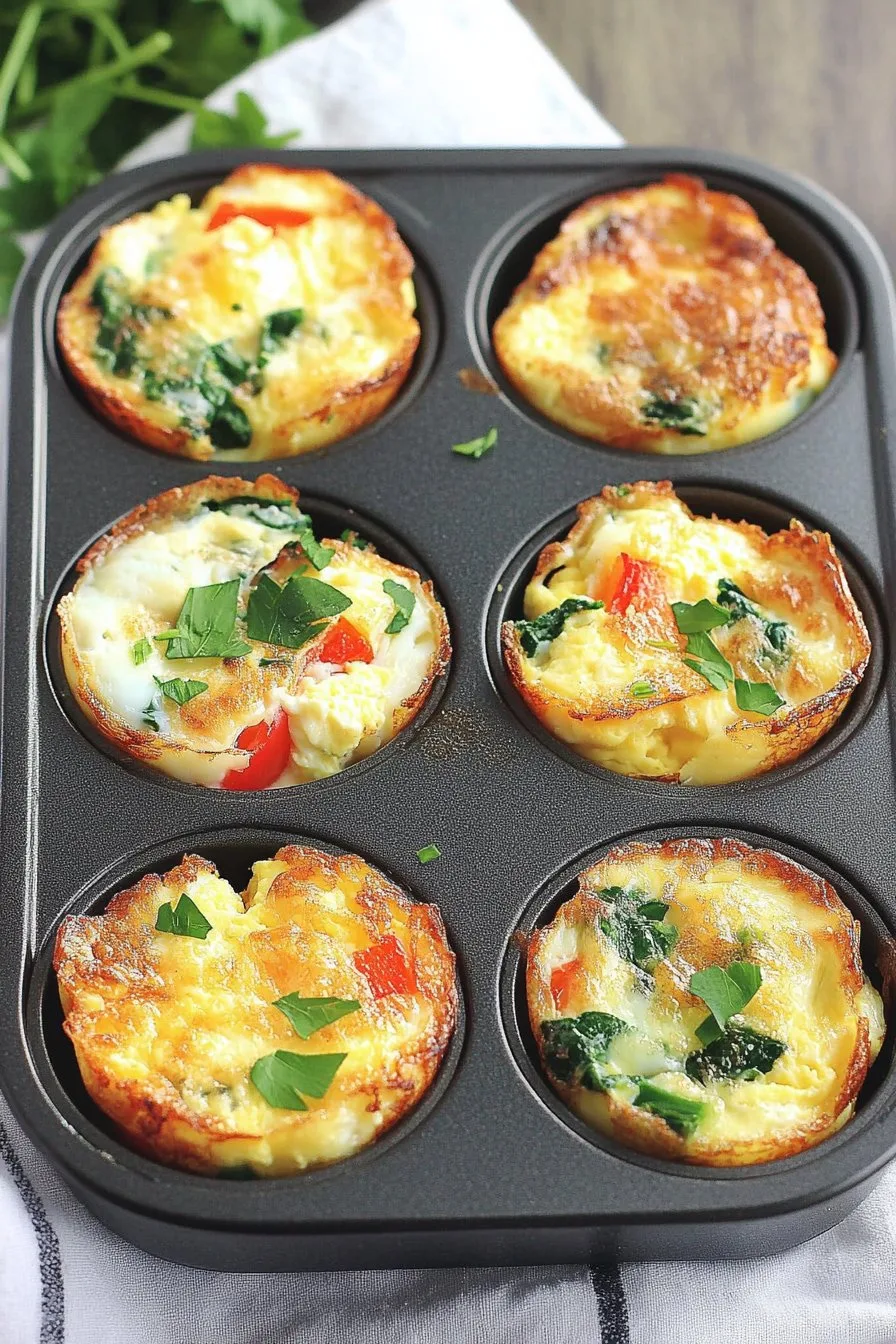 Oven Baked Egg White Bites