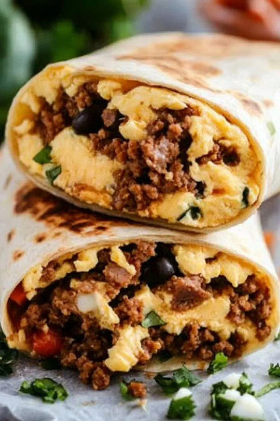 High-Protein Breakfast Burrito