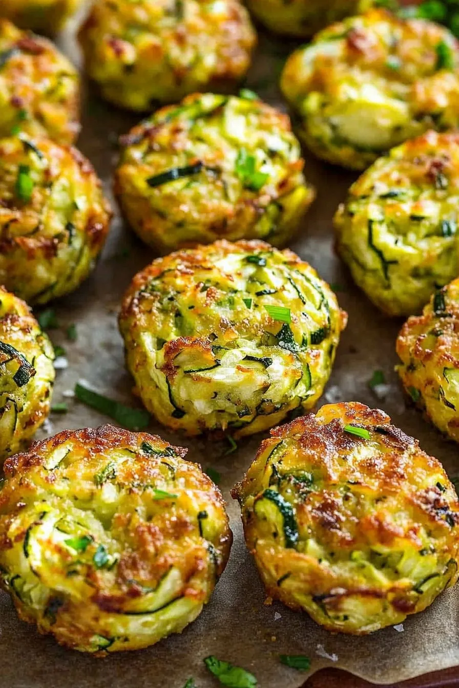 Zucchini Garlic Bites