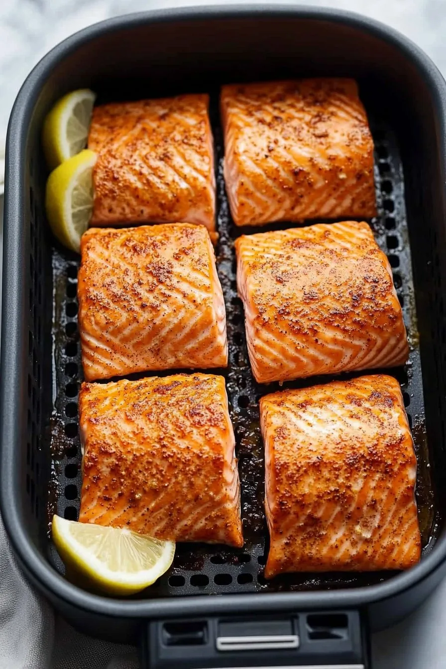 Healthy Air Fryer Salmon Recipe - Quick & Delicious