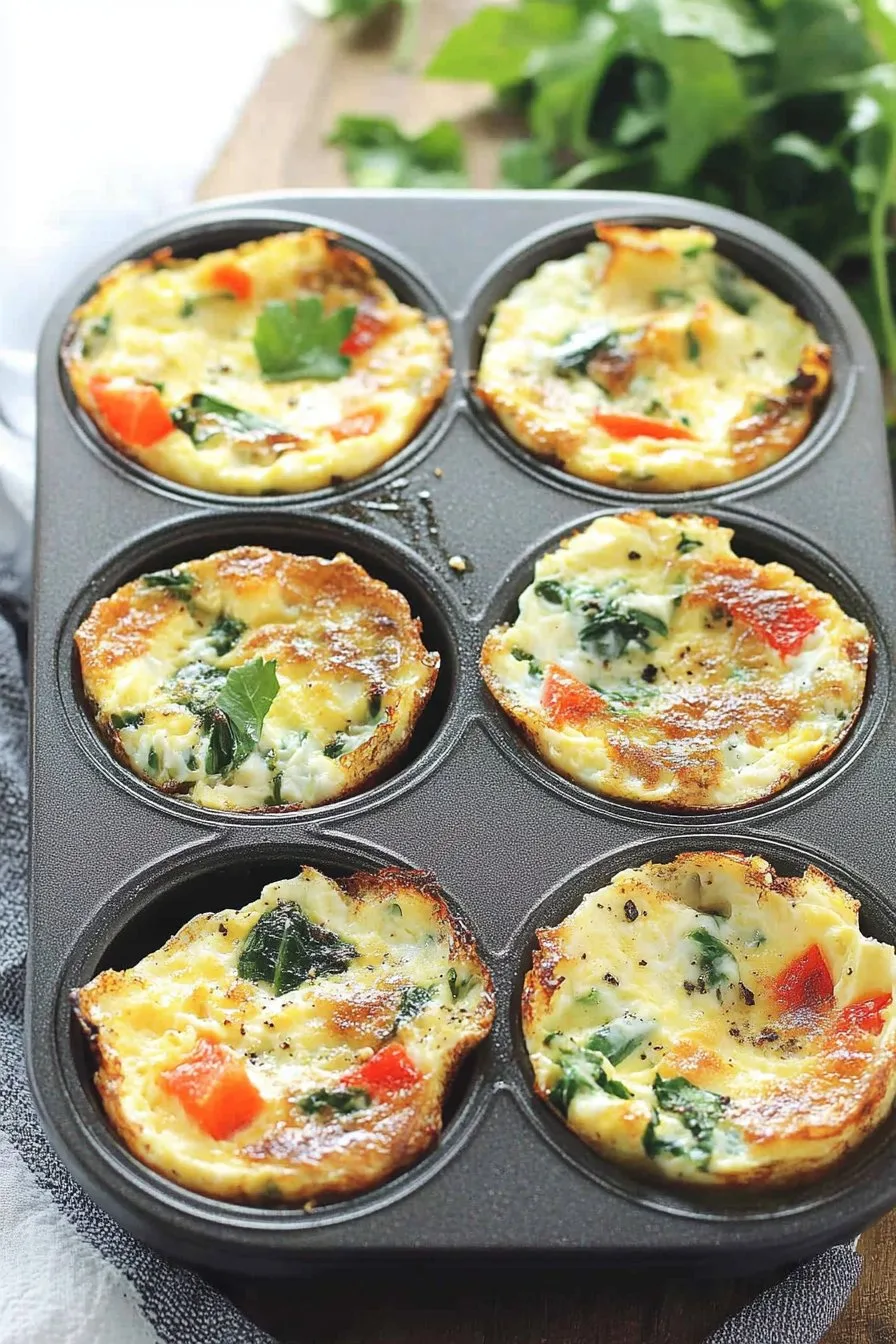 Oven Baked Egg White Bites