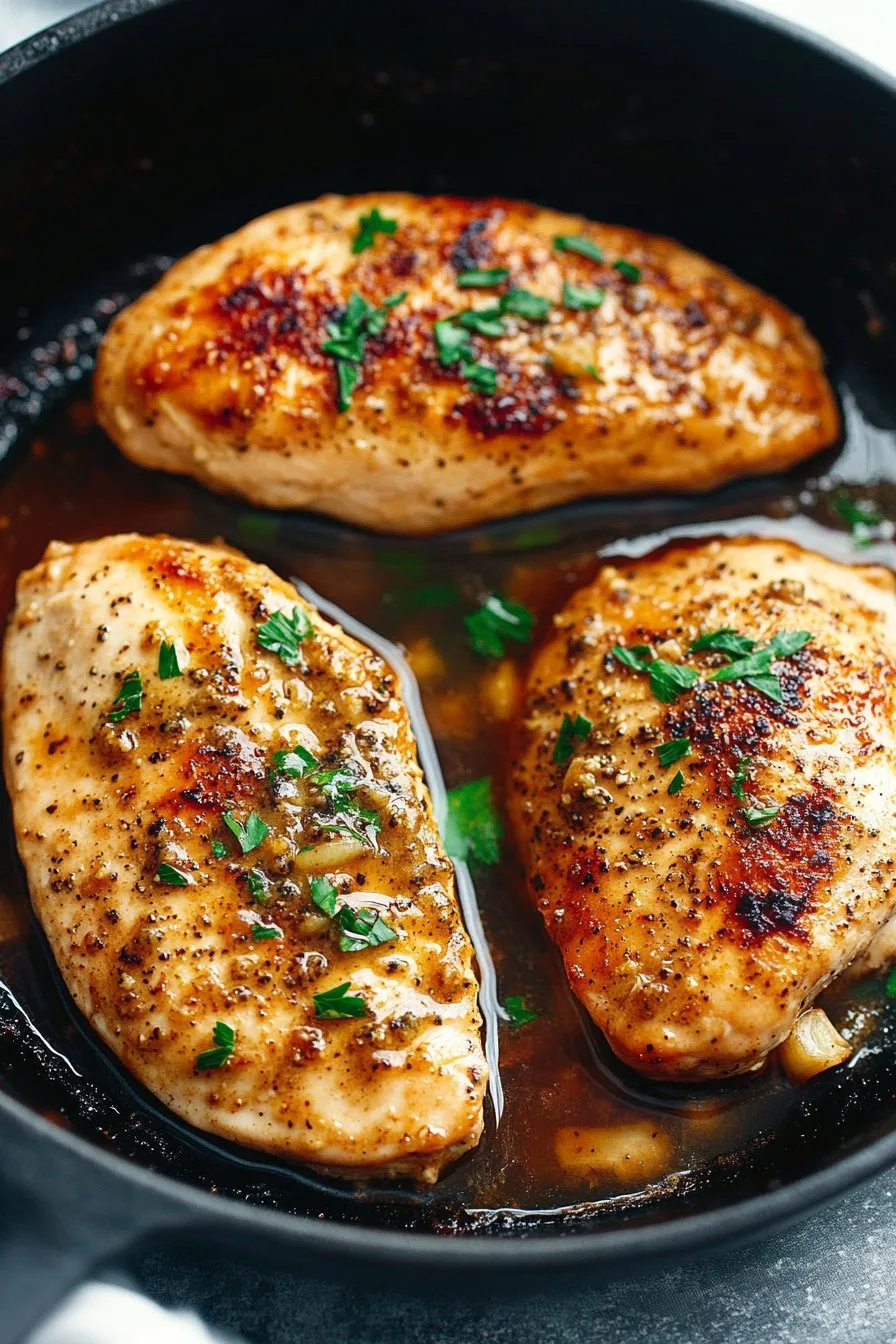 Garlic Butter Baked Chicken Breast