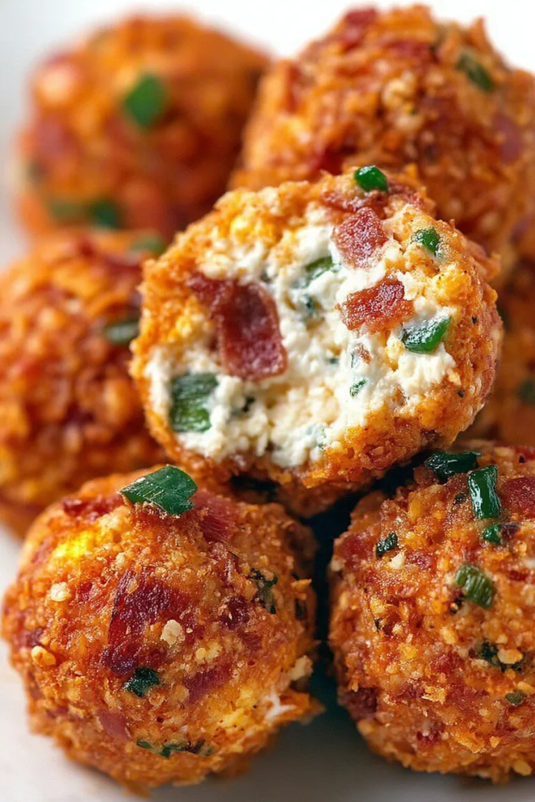 Bacon Jalapeño Cream Cheese Balls