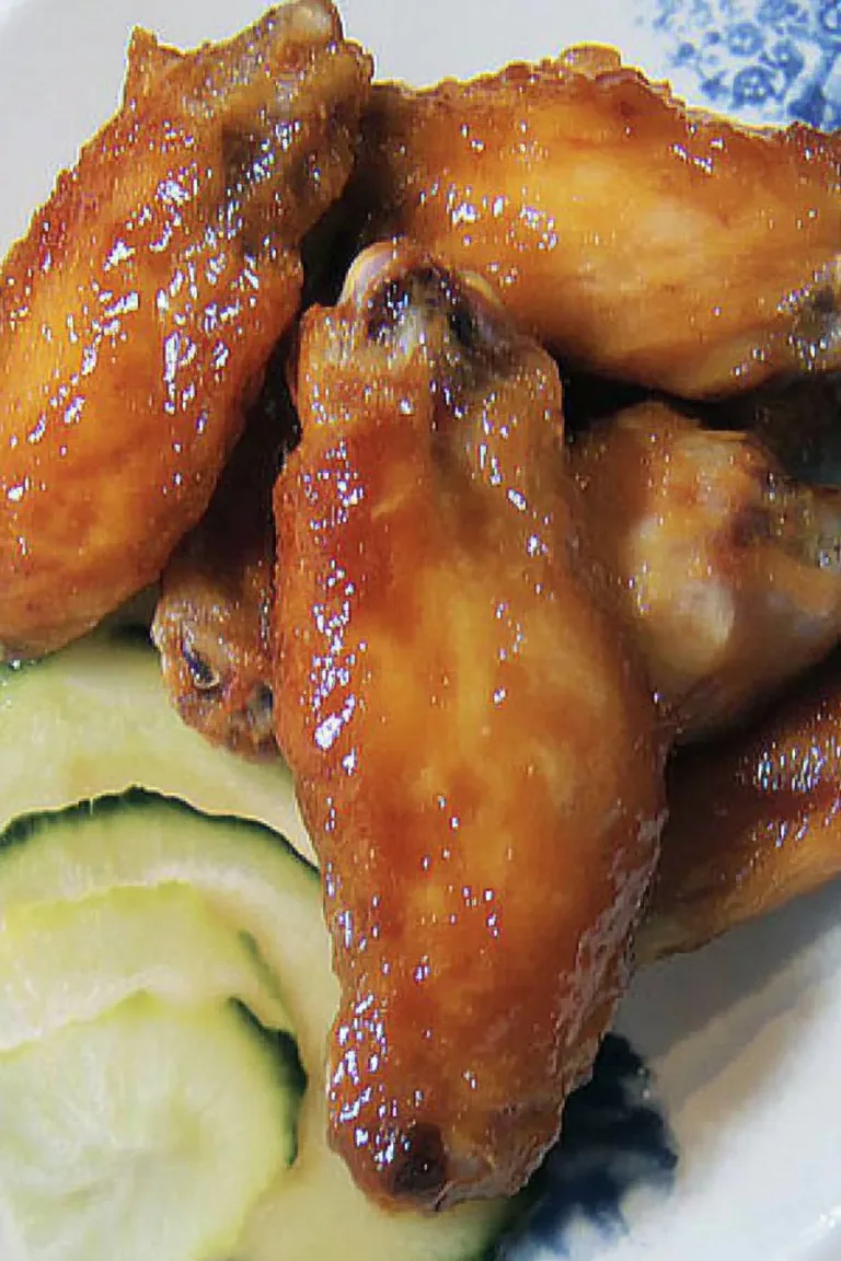 Sweet Honey Garlic Chicken Wings