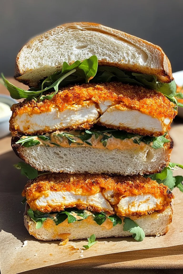 Crunchy Chicken Romesco Sandwich