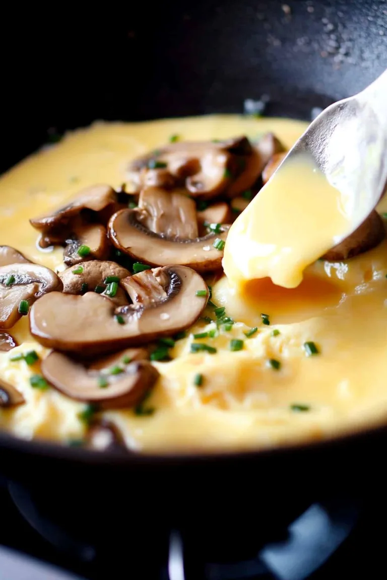 Scrambled Eggs with Mushrooms