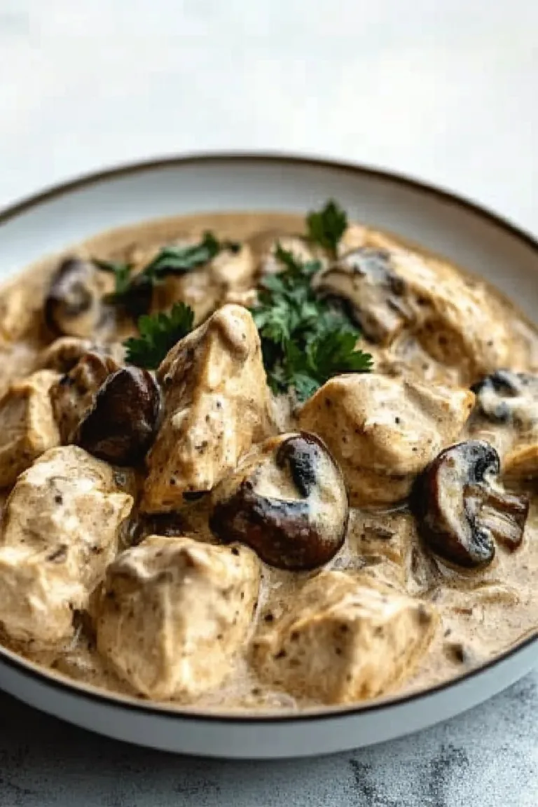 Chicken Mushroom Stroganoff